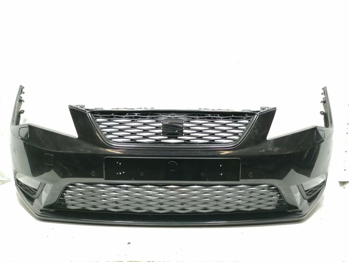 Seat Leon 5F original Sto&szlig;stange Stossf&auml;nger vorn LY9T Mythosschwarz Bj.2015